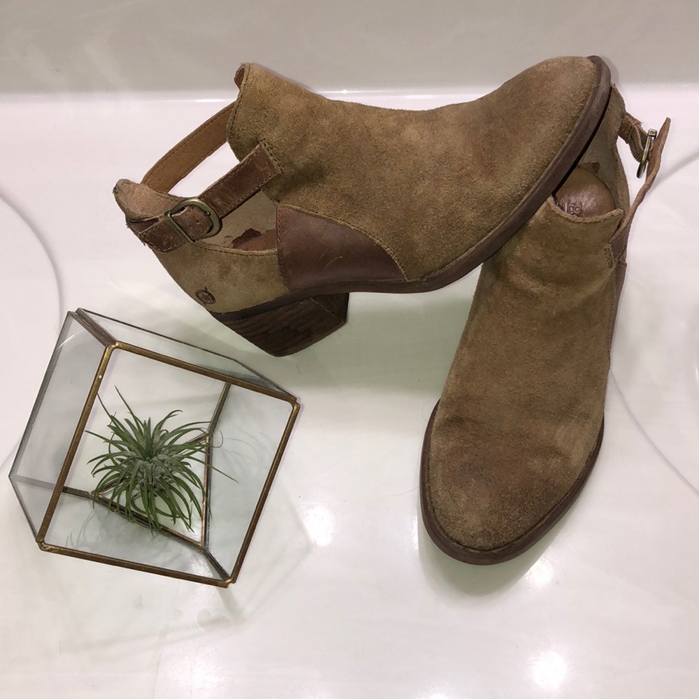 Born Leather Booties